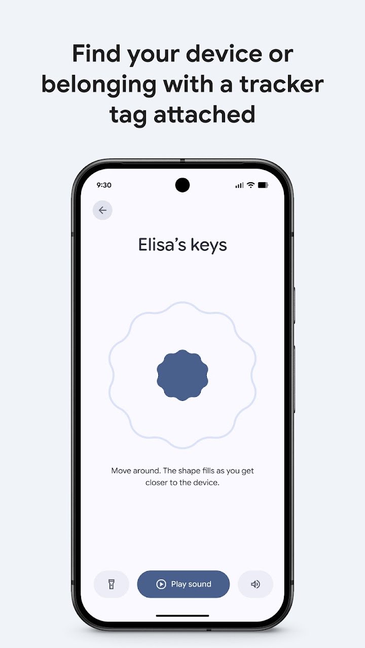 Google’s Find Hub screenshot