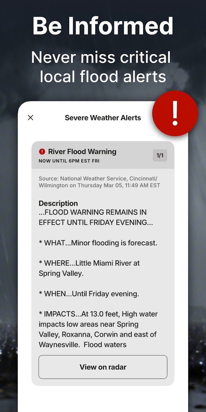 The Weather Channel - Radar screenshot