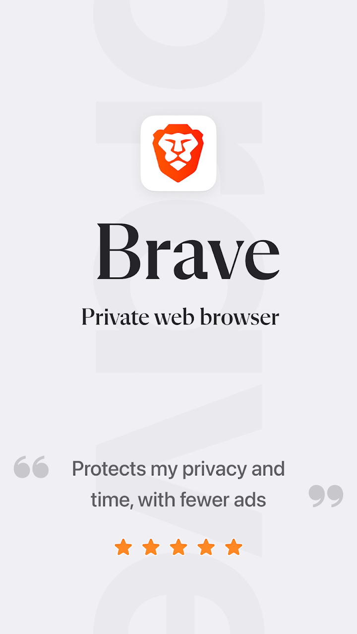 Brave Private Web Browser, VPN screenshot