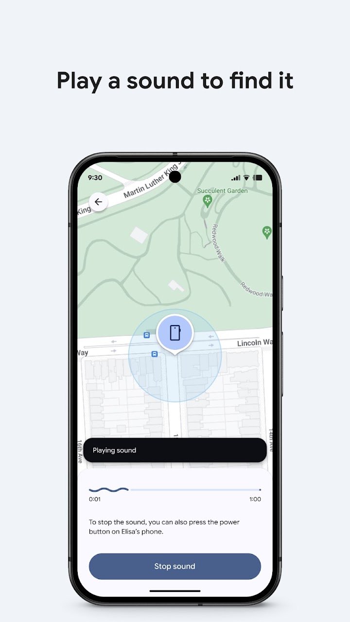 Google’s Find Hub screenshot