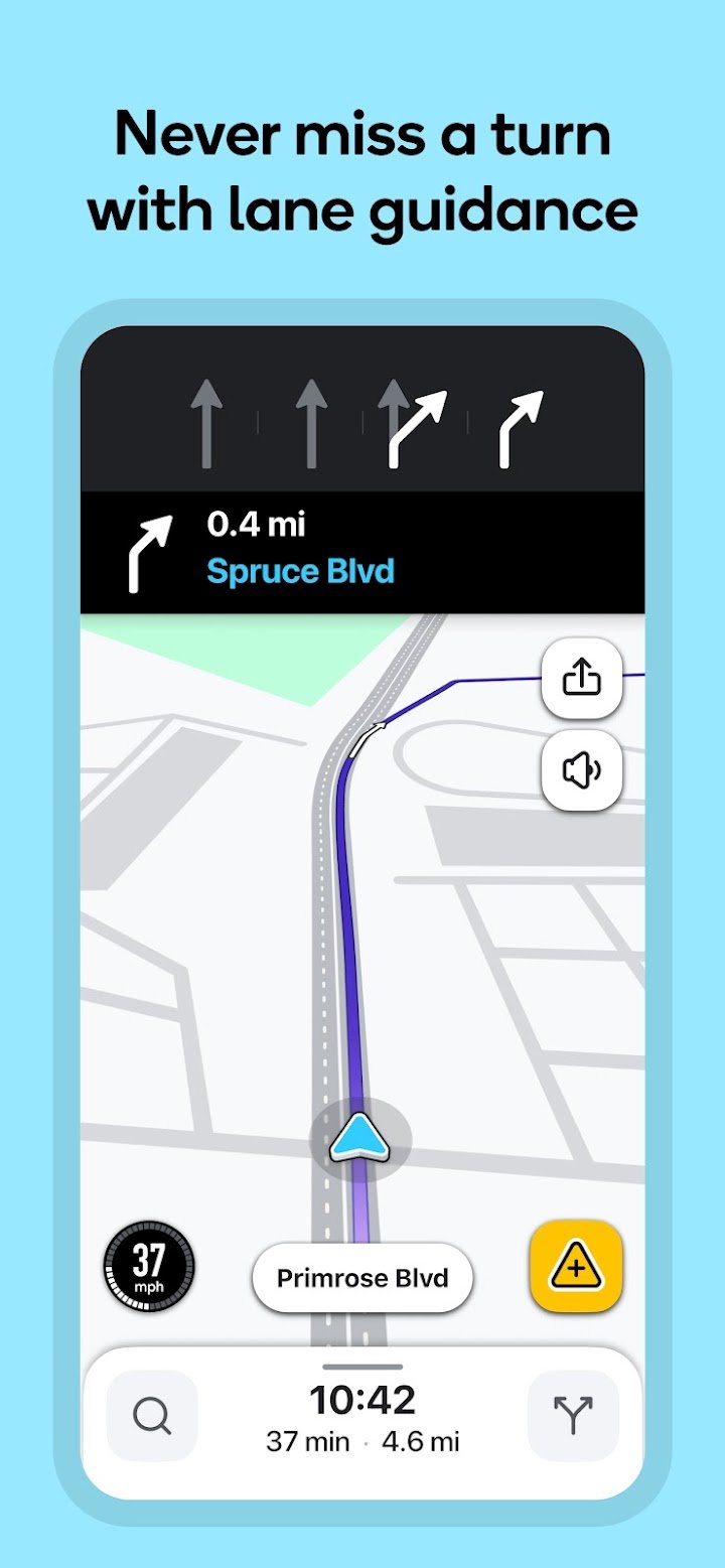 Waze Navigation & Live Traffic screenshot